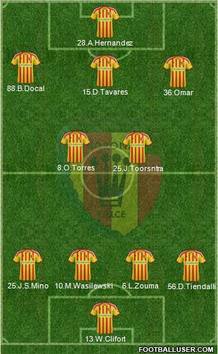 Korona Kielce Formation 2014