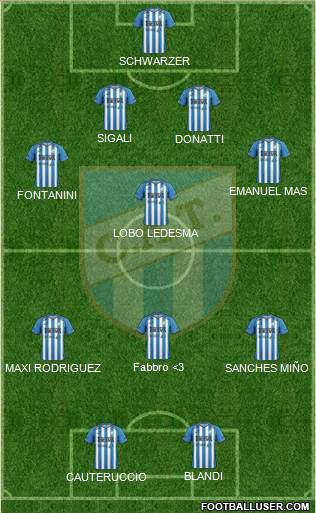 Atlético Tucumán Formation 2014