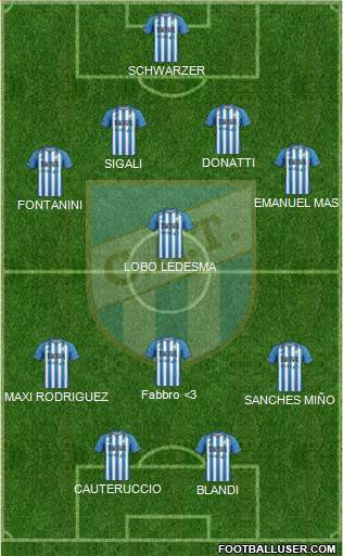 Atlético Tucumán Formation 2014