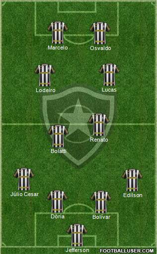 Botafogo FR Formation 2014