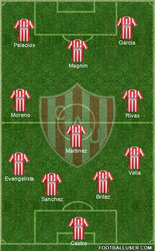 Unión de Santa Fe Formation 2014