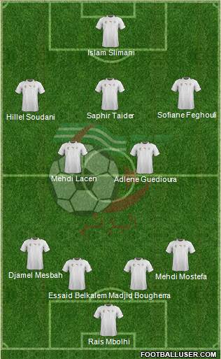 Algeria Formation 2014