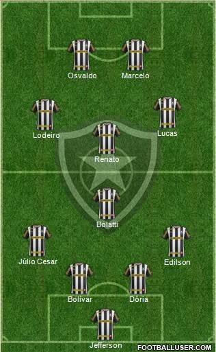 Botafogo FR Formation 2014