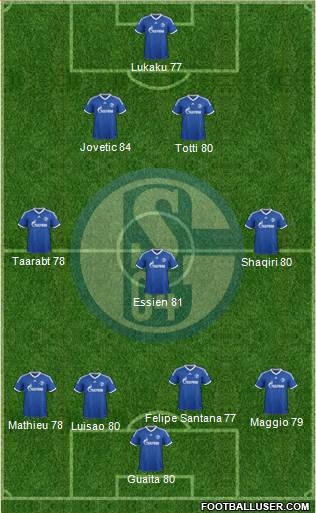 FC Schalke 04 Formation 2014