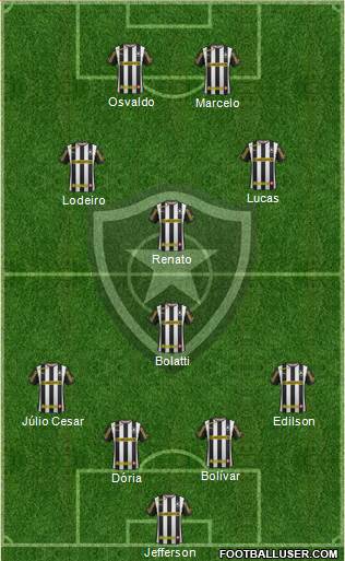 Botafogo FR Formation 2014