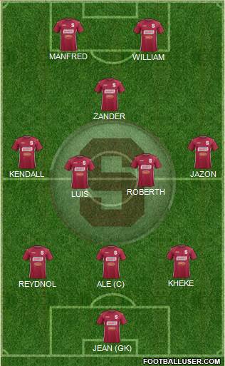 CD Saprissa Formation 2014