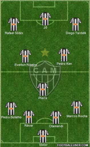 C Atlético Mineiro Formation 2014