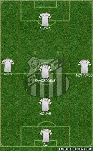 Santos FC Formation 2014