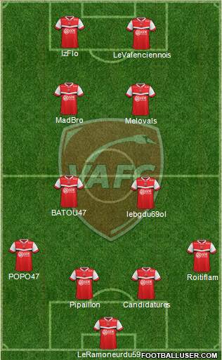 Valenciennes Football Club Formation 2014