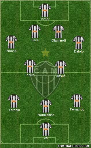 C Atlético Mineiro Formation 2014