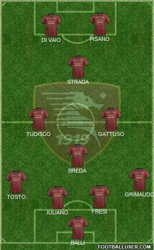 Salernitana Formation 2014