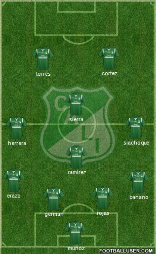 AC Deportivo Cali Formation 2014