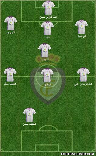 Real Jaén C.F. Formation 2014