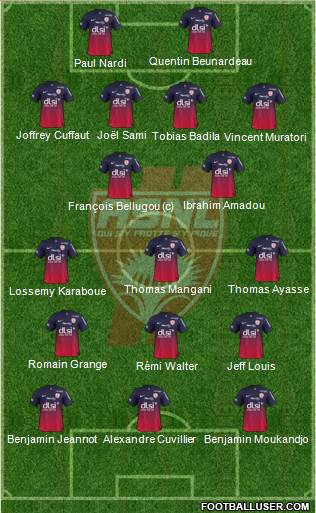 A.S. Nancy Lorraine Formation 2014