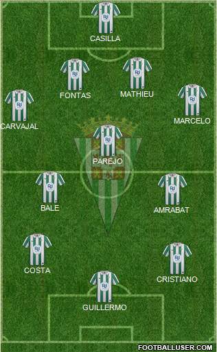 Córdoba C.F., S.A.D. Formation 2014