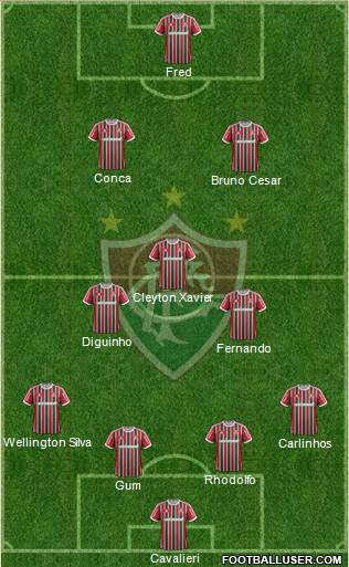 Fluminense FC Formation 2014