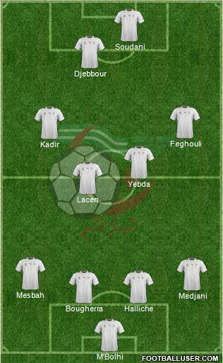 Algeria Formation 2014