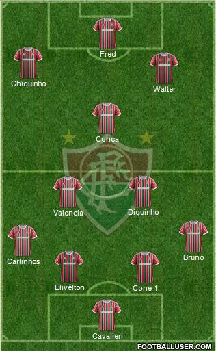 Fluminense FC Formation 2014