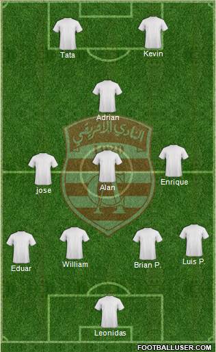 Club Africain Tunis Formation 2014