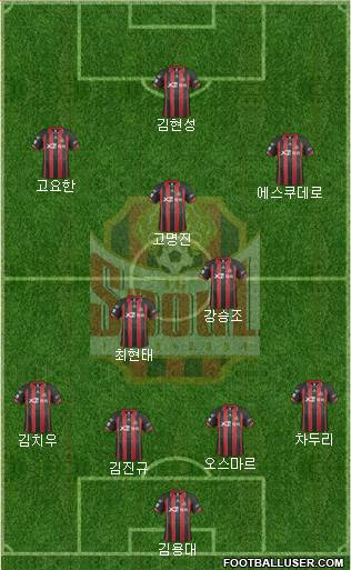 FC Seoul Formation 2014