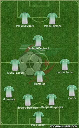 Algeria Formation 2014