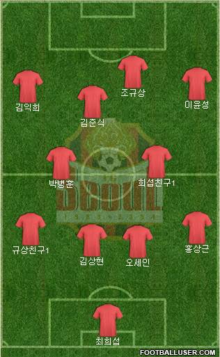 FC Seoul Formation 2014