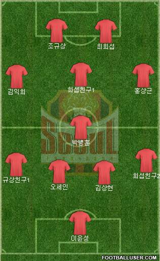 FC Seoul Formation 2014