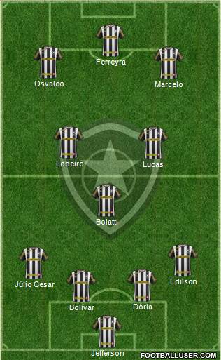 Botafogo FR Formation 2014