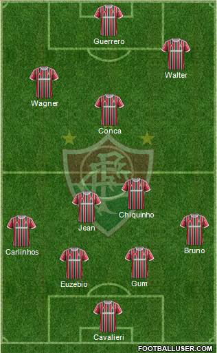 Fluminense FC Formation 2014