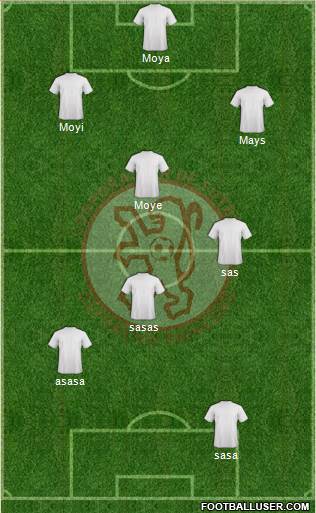 CDF Deportivo Rionegro Formation 2014