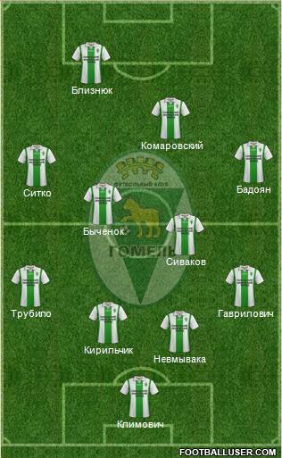 FC Gomel Formation 2014