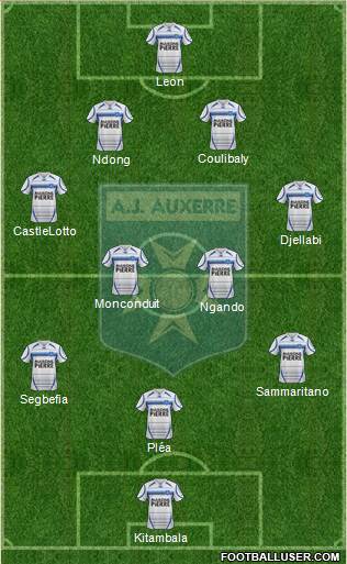 A.J. Auxerre Formation 2014