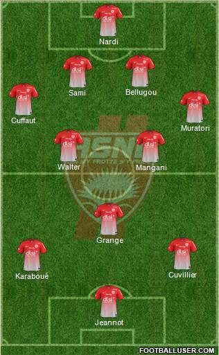 A.S. Nancy Lorraine Formation 2014