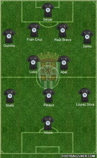 Córdoba C.F., S.A.D. Formation 2014