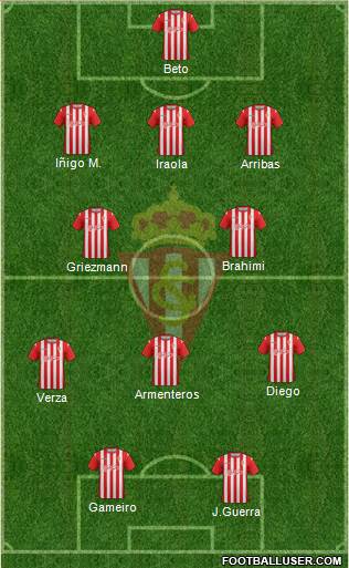 Real Sporting S.A.D. Formation 2014