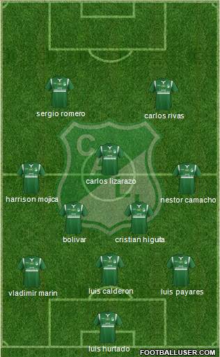 AC Deportivo Cali Formation 2014