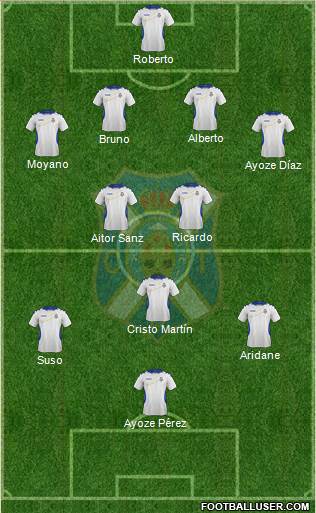 C.D. Tenerife S.A.D. Formation 2014