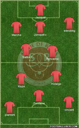 Stade de Reims Formation 2014