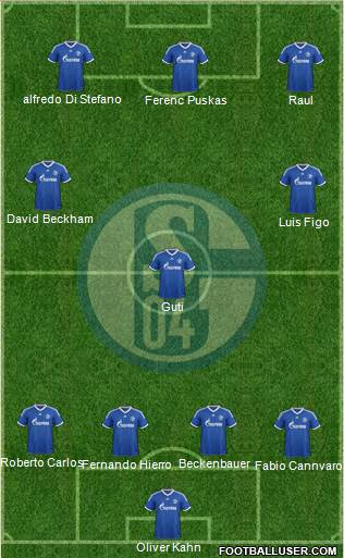 FC Schalke 04 Formation 2014