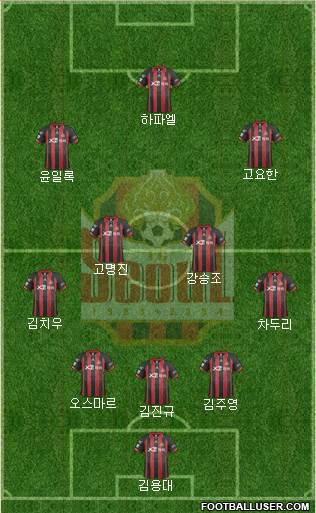 FC Seoul Formation 2014