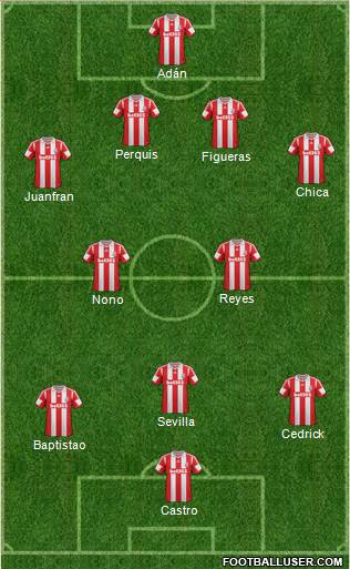 Stoke City Formation 2014