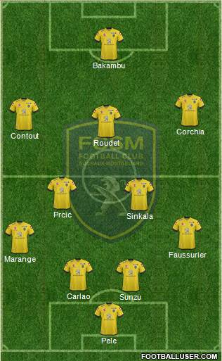 FC Sochaux-Montbéliard Formation 2014