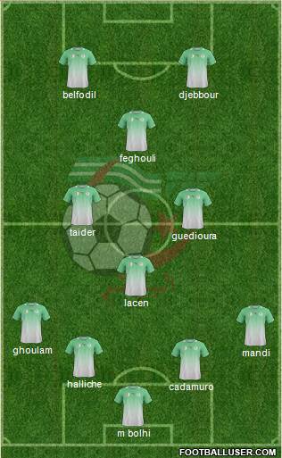 Algeria Formation 2014