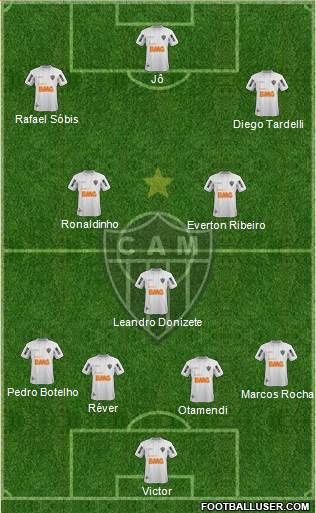 C Atlético Mineiro Formation 2014