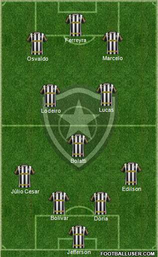 Botafogo FR Formation 2014