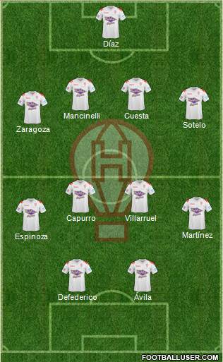 Huracán Formation 2014