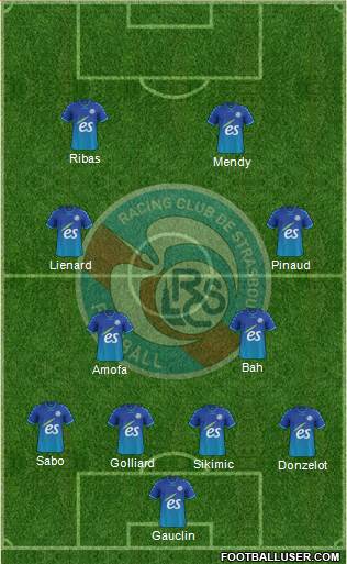 Racing Club de Strasbourg-Football Formation 2014