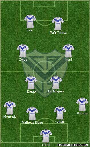 Vélez Sarsfield Formation 2014