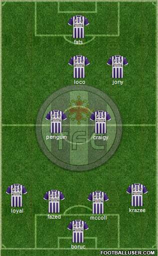 Toulouse Football Club Formation 2014