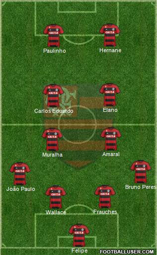 CR Flamengo Formation 2014